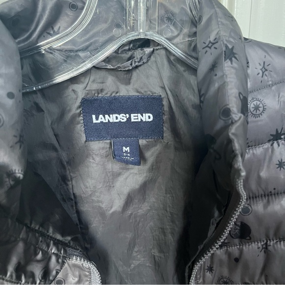 Boys Lands’ End lightweight puffer jacket - Size M - Picture 4 of 4